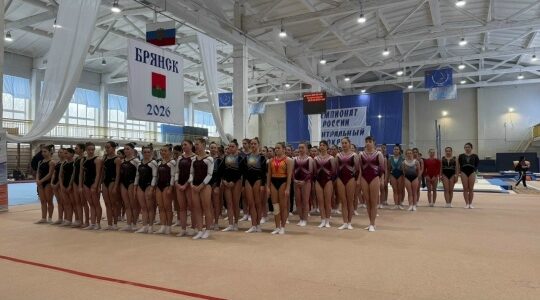 Брянск принимает масштабные соревнования по спортивной гимнастике