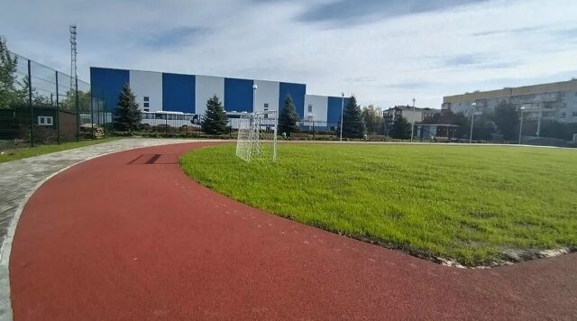 В Трубчевске идёт завершающий этап благоустройства общественной территории