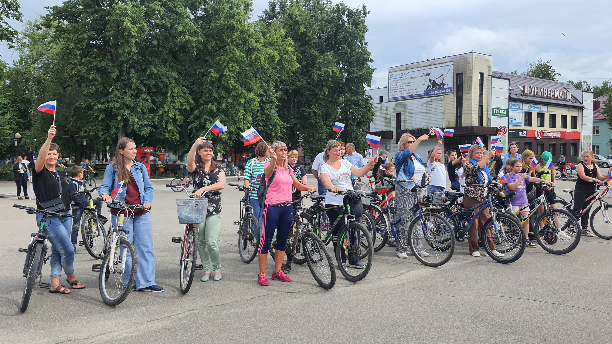 В Сельцо прошли мероприятия, посвященные Дню России