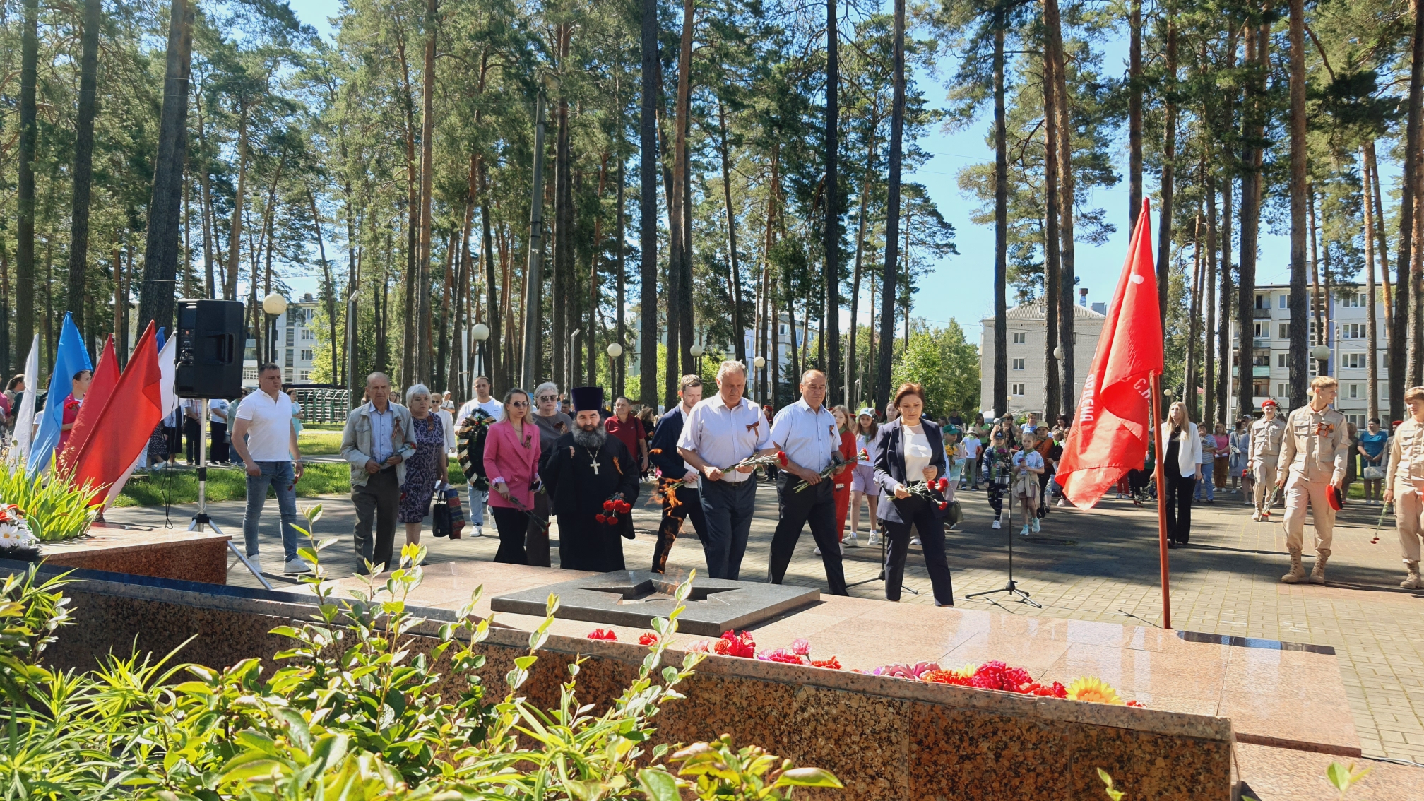 В канун Дня памяти и скорби в Сельцо состоялся митинг