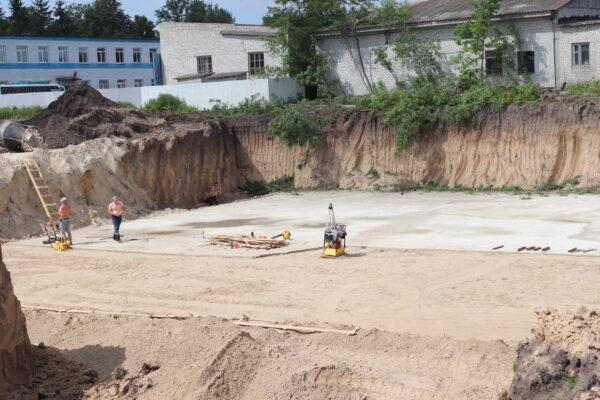 В Севске, что на Брянщине, началось строительство СОКа с бассейном