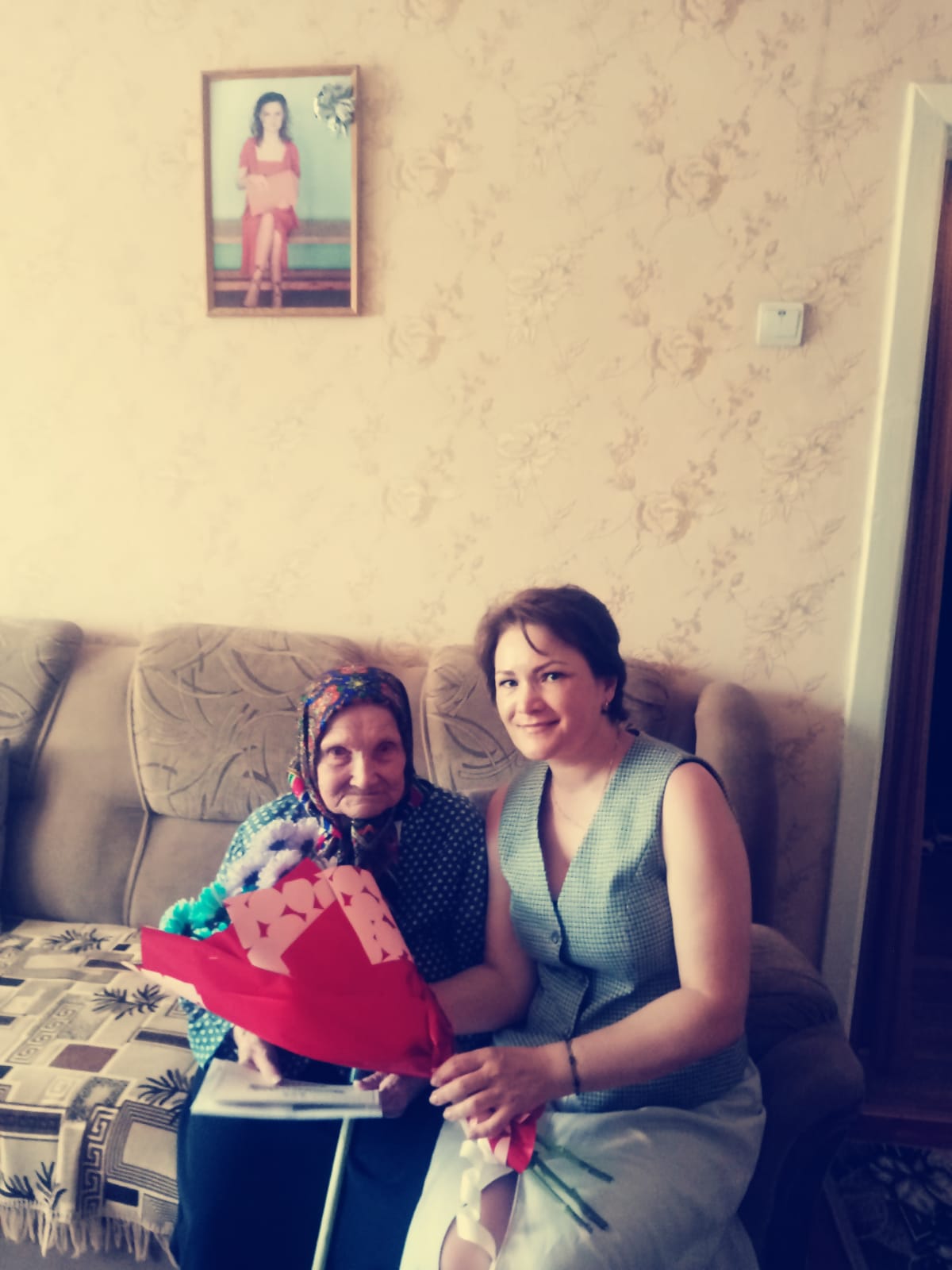 В Сельцо поздравили с 95-летием ветерана Великой Отечественной войны