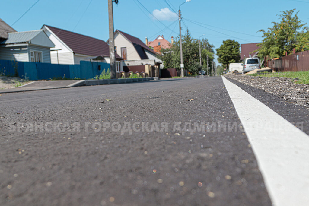 В Фокинском районе отремонтировали переулок Кутузова