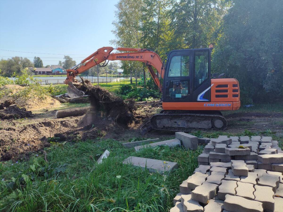 В Клетне, что на Брянщине, в парке 40-летия Победы построят спортплощадку