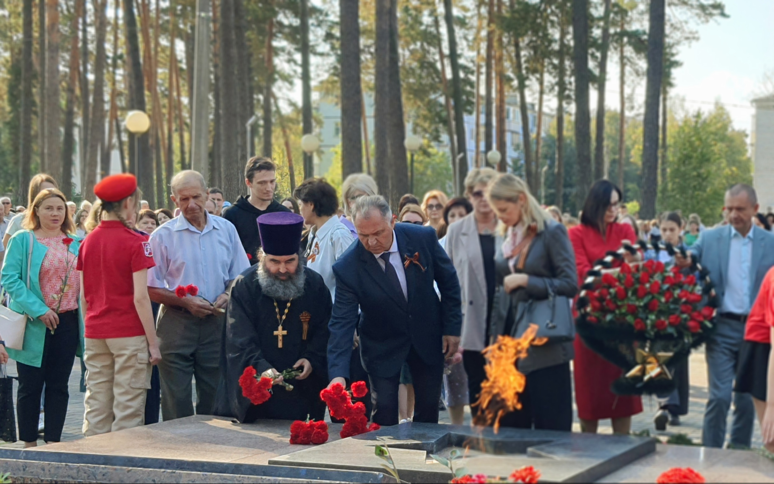 В Сельцо состоялся торжественный митинг