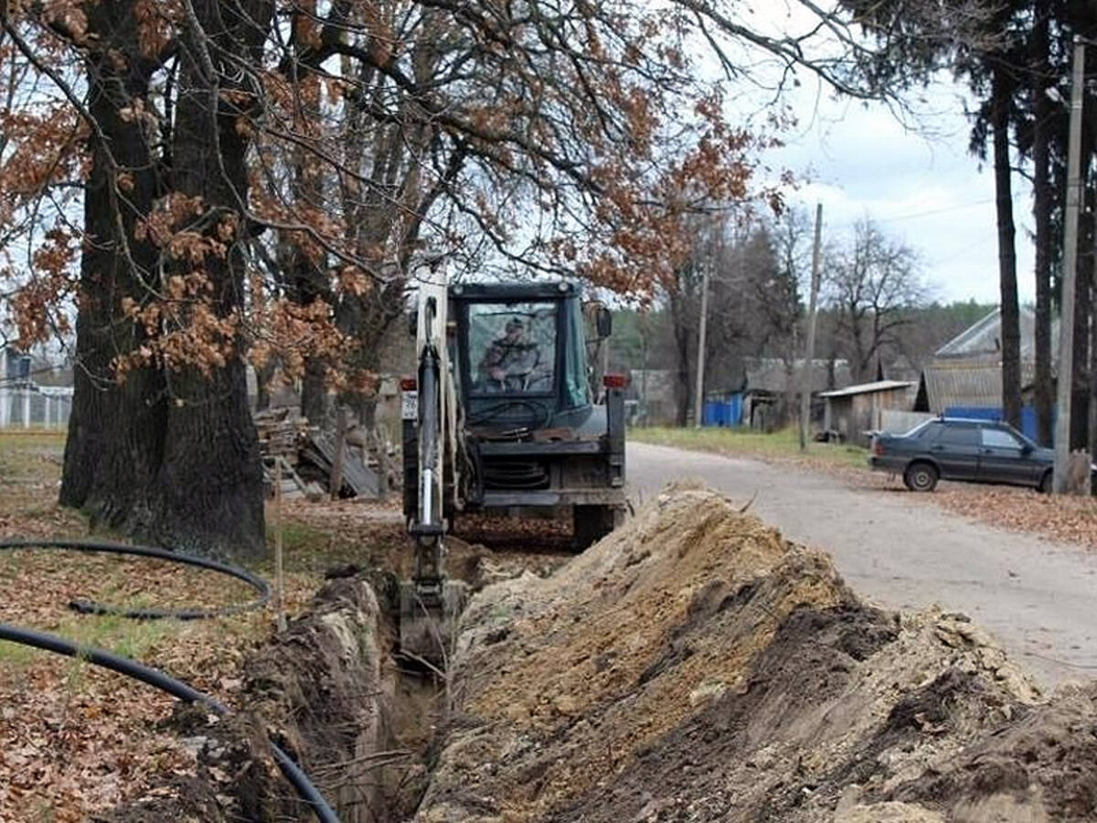 В Суземке заменят водопровод на двух улицах