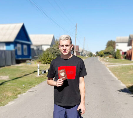 Проголосовал двукратный чемпион России Илья Иванюк