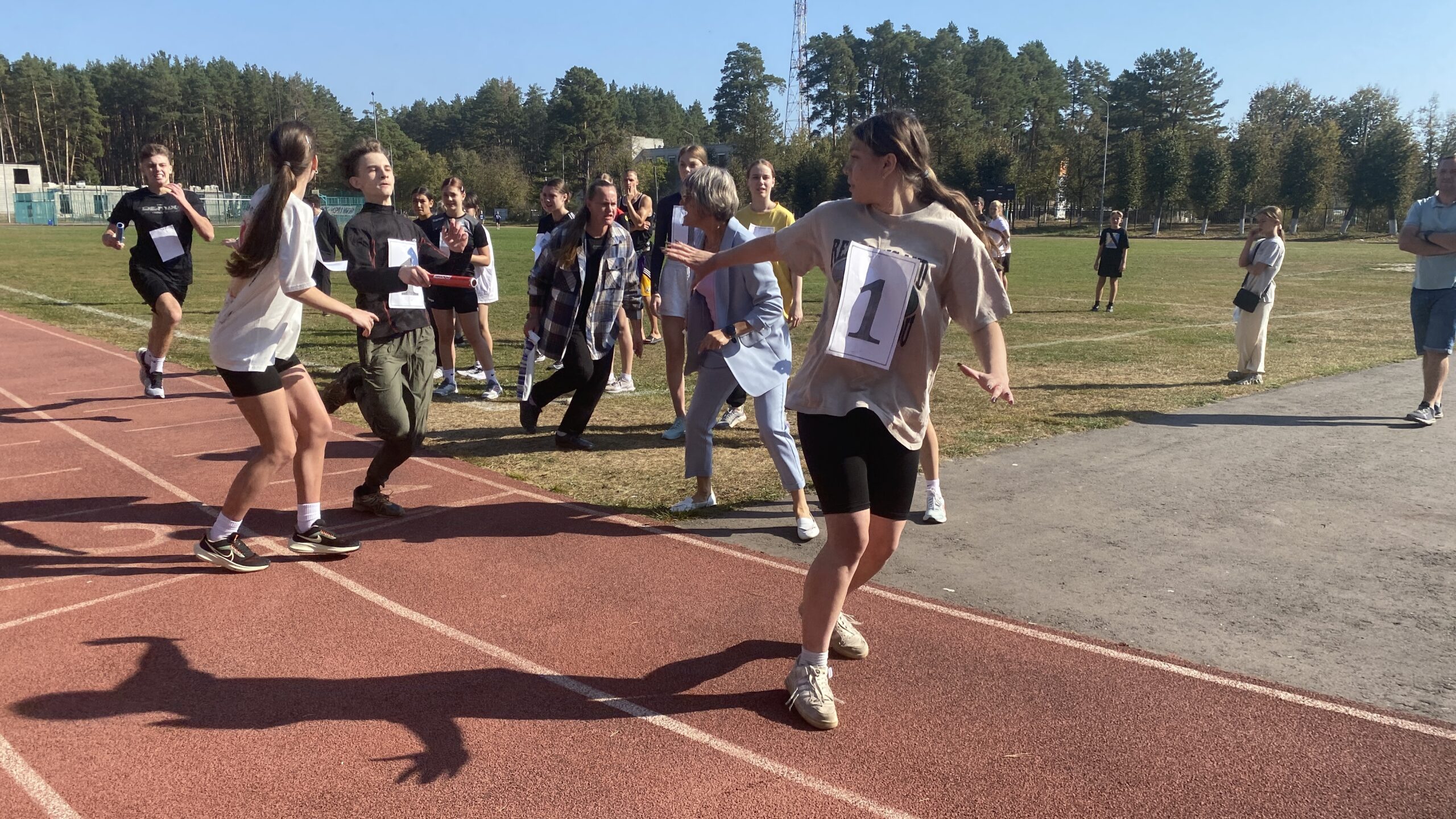 В Сельцо прошла традиционная легкоатлетическая эстафета