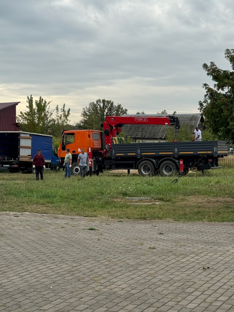 В микрорайоне Первомайский города Сельцо началось строительство спортзала