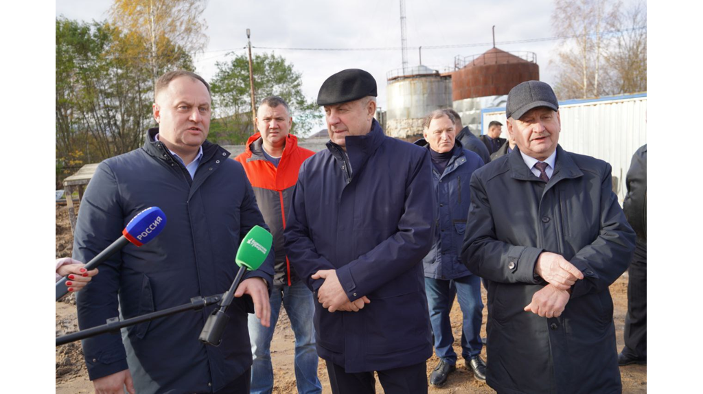 А.Богомаз проинспектировал строительство корпуса бюро судмедэкспертизы