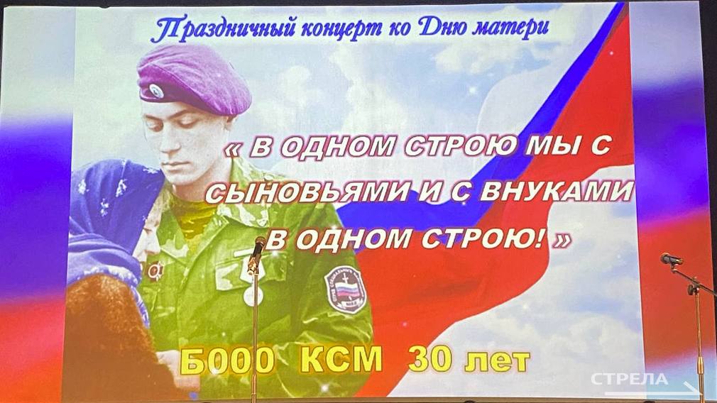 В городе Брянске проходит праздничный концерт ко Дню матери