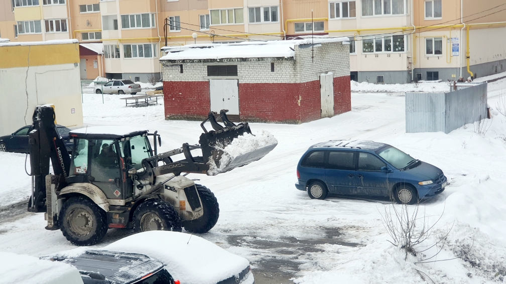 В Сельцо расчисткой дорог от снега занимается МУП «Жилкомхоз»