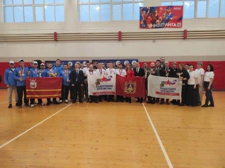 Межрегиональный «Кубок защитников Отечества» завершился торжественной церемонией награждения победителей