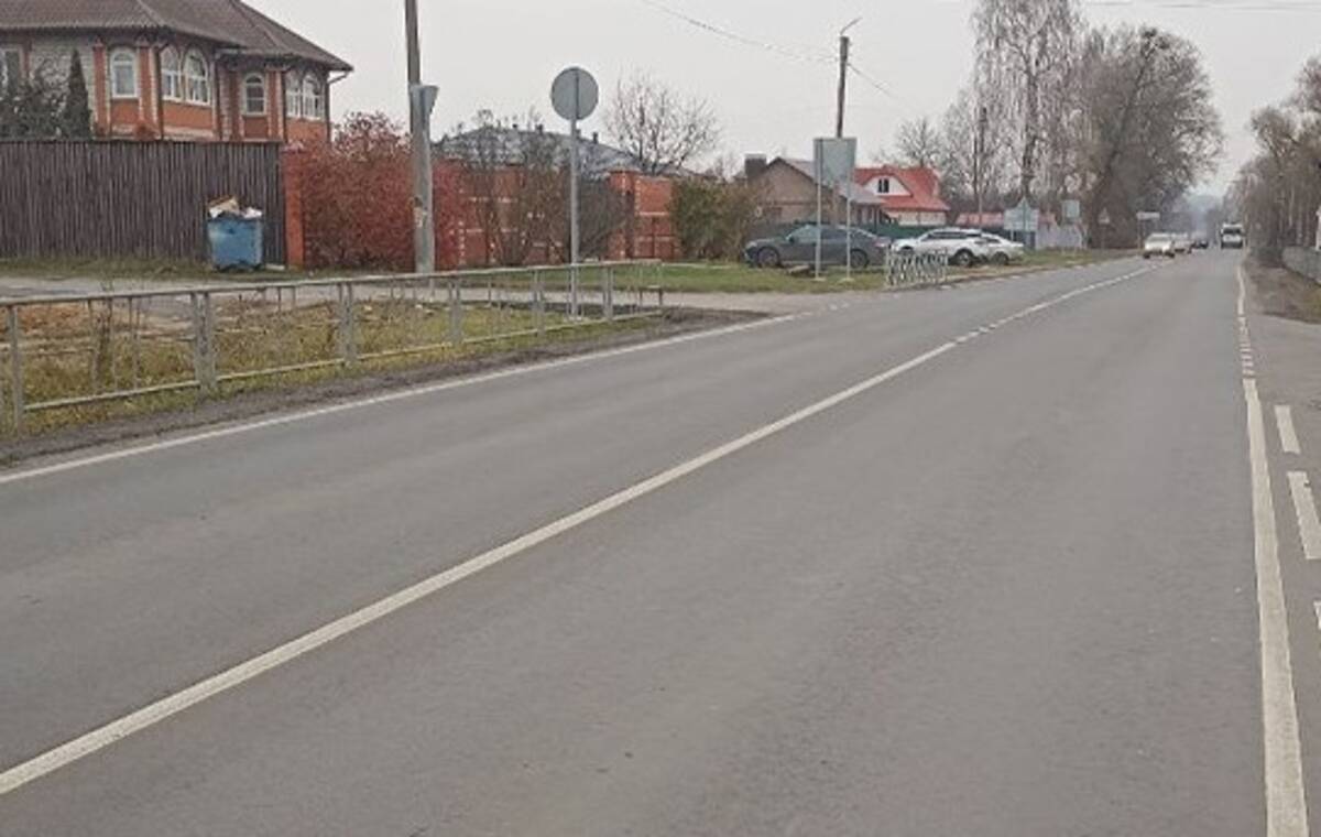 На Брянщине в Выгоничах капитально отремонтировали дорогу