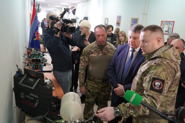 А.Богомаз и представители отряда «БАРС-Брянск» встретились со студентами БГТУ