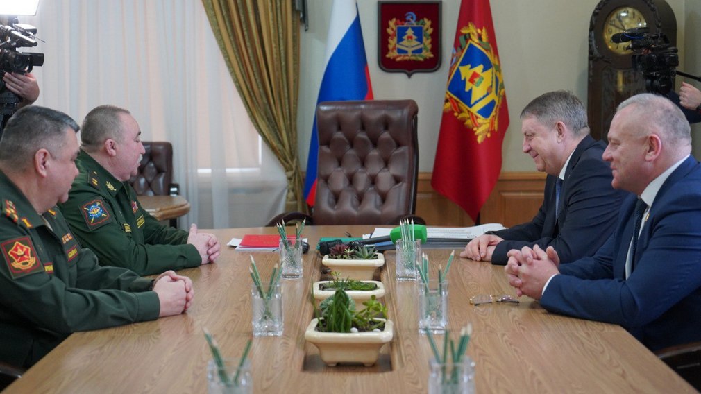 На Брянщину прибыл генерал-лейтенант Юрий Корсачёв