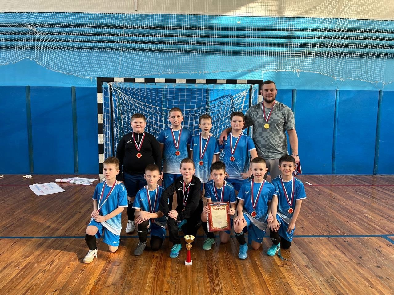 Юные сельцовские футболисты стали победителями первенства области по футзалу