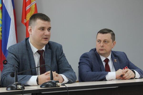 Участник президентской программы «Время героев» Евгений Вылцан встретился с климовчанами