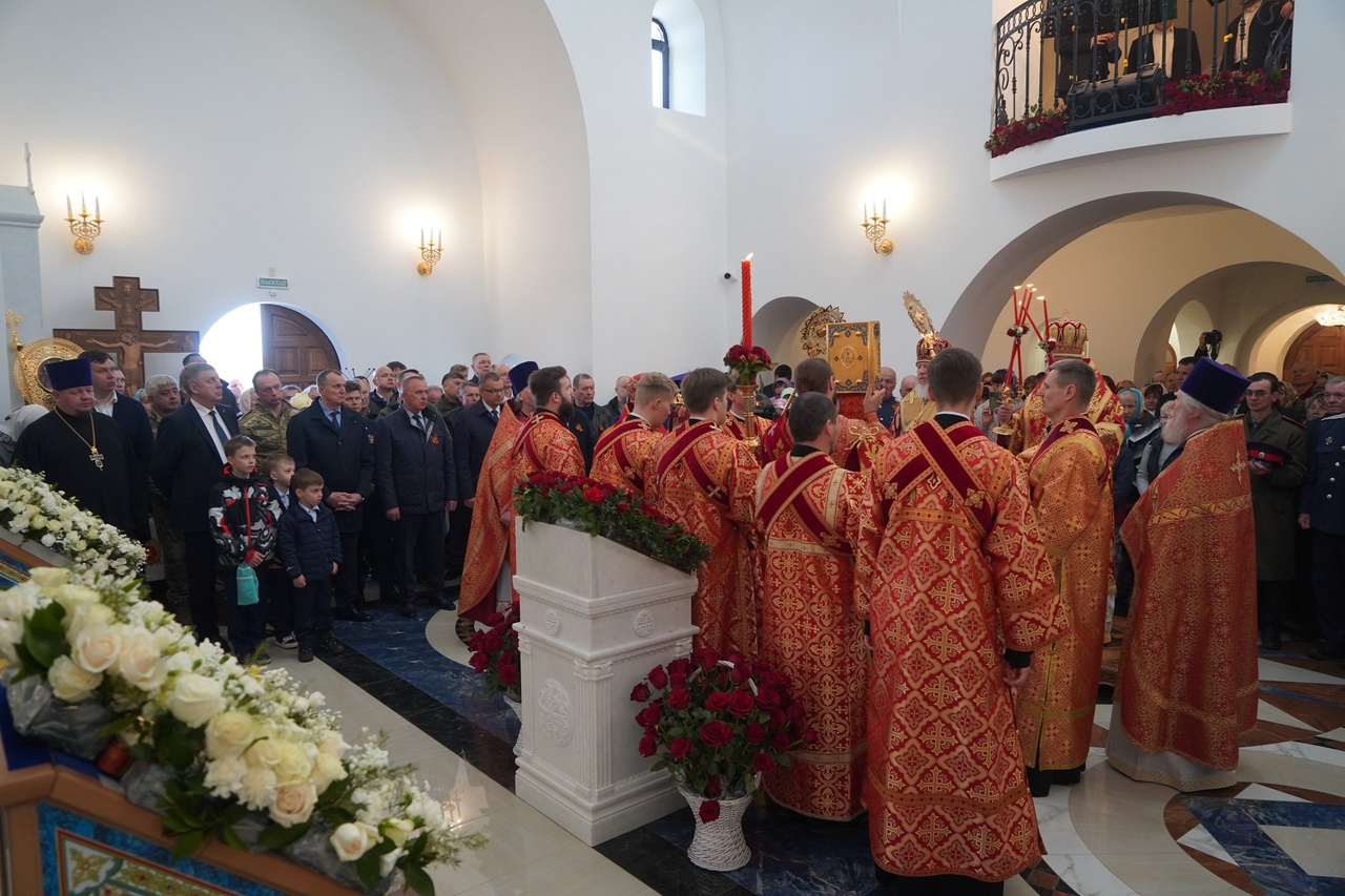 На Брянщине в селе Меленск освятили храм во имя Святителя Николая Чудотворца