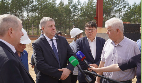 В брянской Злынке строится спортивно-оздоровительный комплекс с бассейном