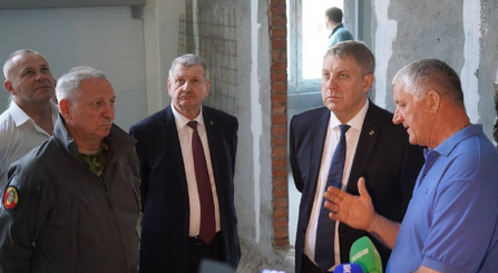 Строительство спортивно-оздоровительного комплекса в Стародубе ведется за счет областного бюджета