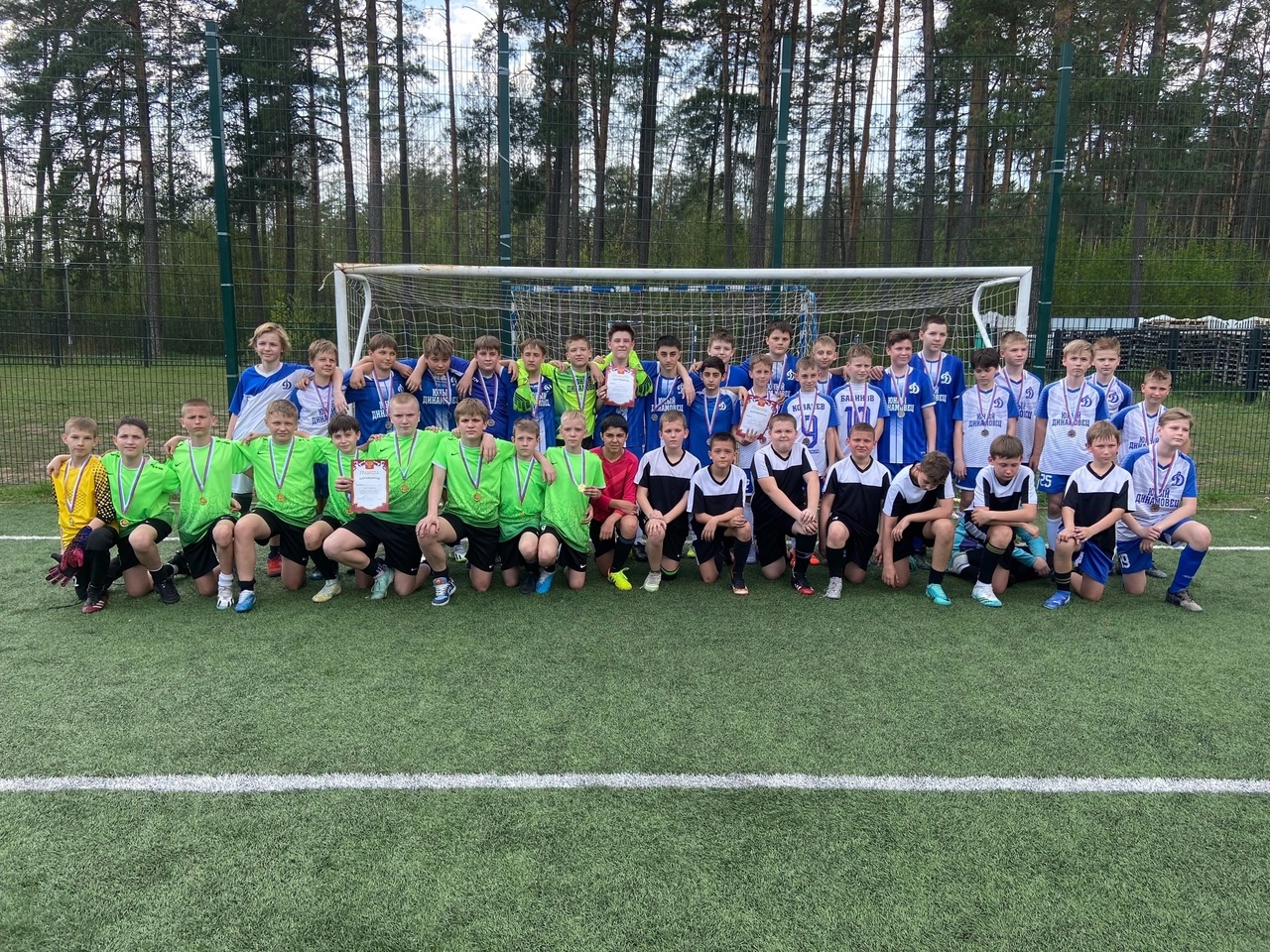 В Сельцо юные футболисты участвовали в турнире, посвященном юбилею Победы