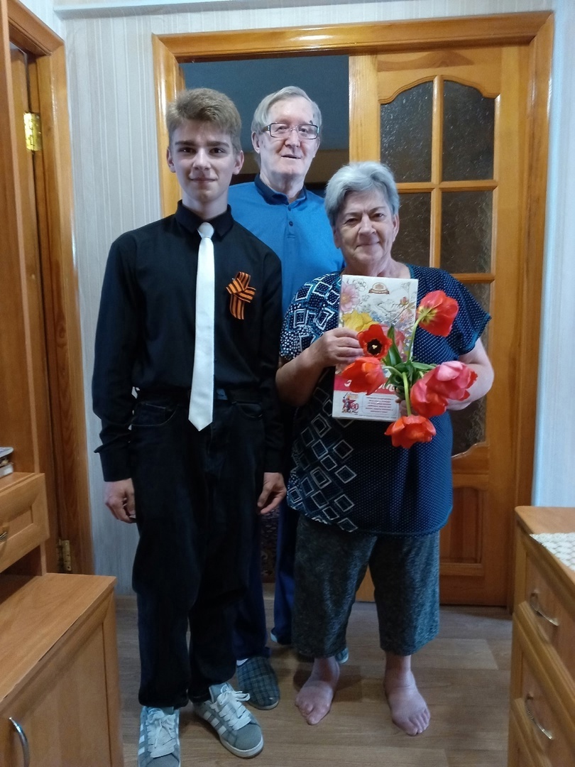 Сельцовские школьники присоединились к акции «Поздравь ветерана»