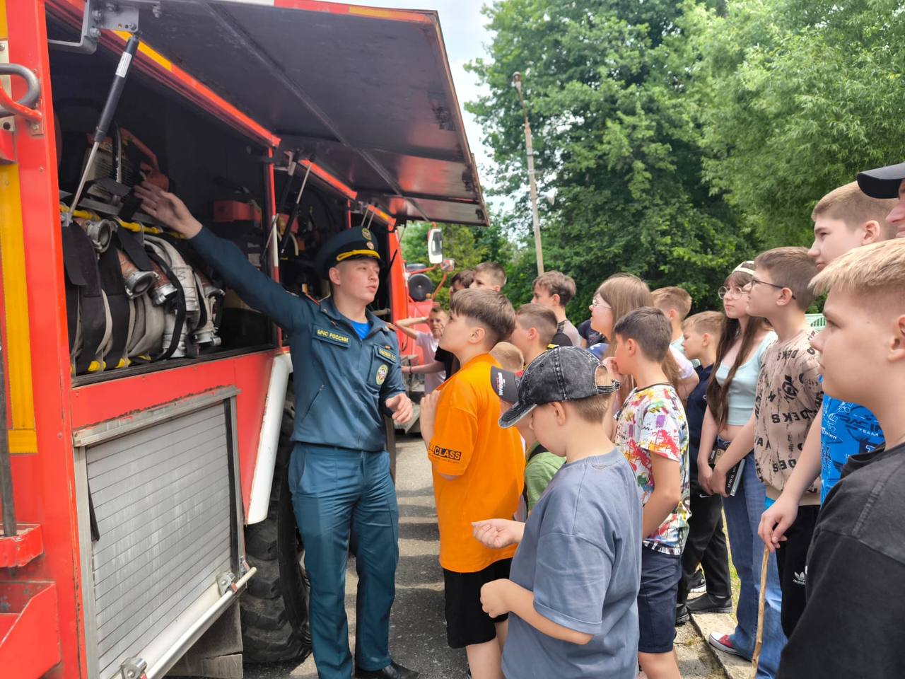 Сотрудники ОНДПР по Брянскому району и г. Сельцо провели уроки безопасности