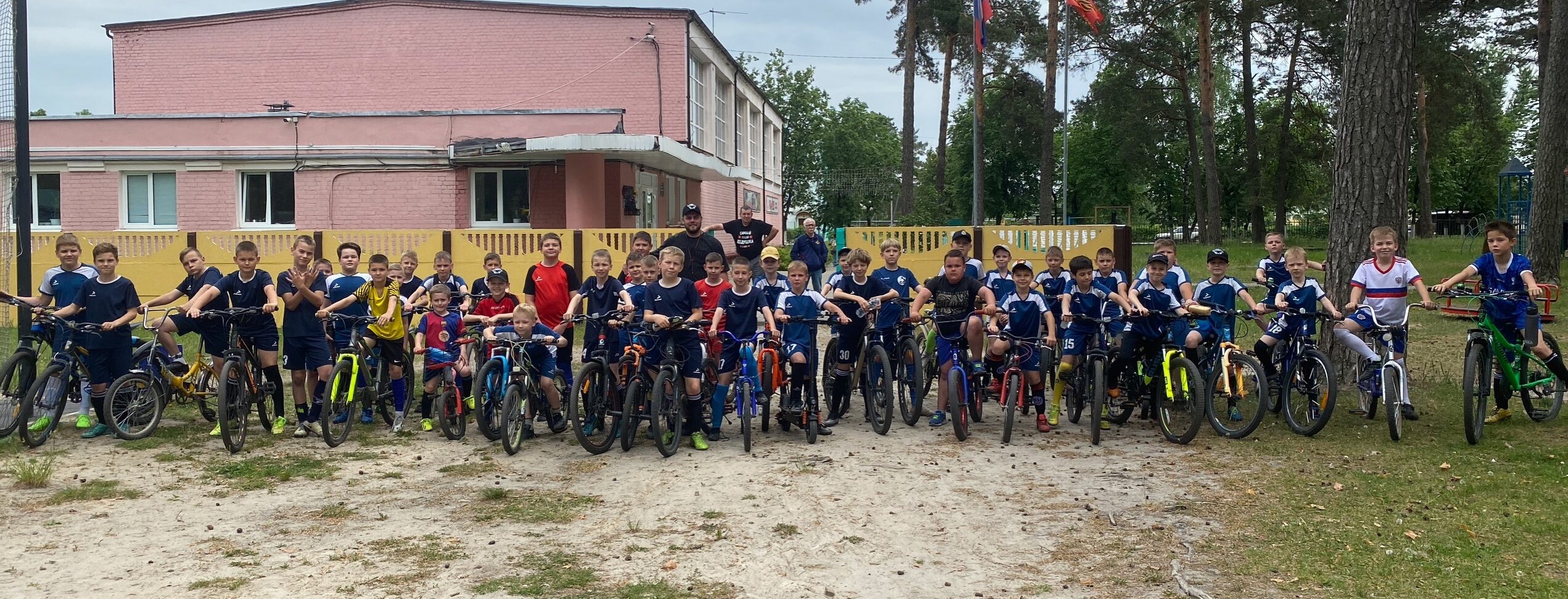 Воспитанники Сельцовской спортшколы приняли участие в велопробеге