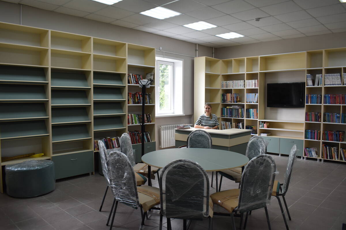 В Клетнянской библиотеке завершается масштабный капремонт