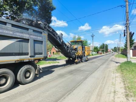 В Брянске идет ремонт улицы Профсоюзов