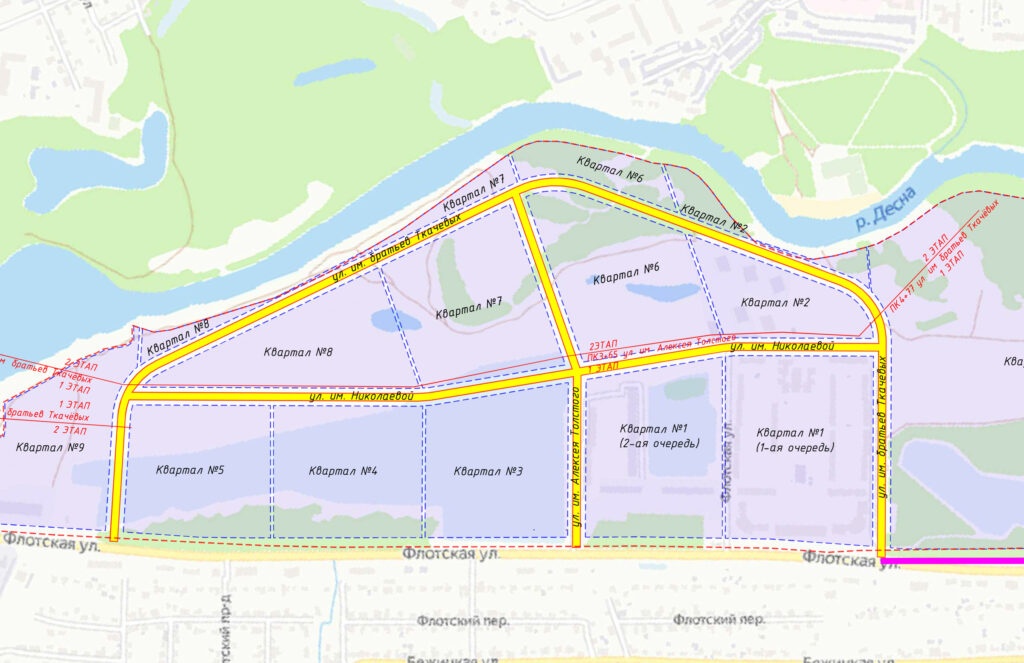 В городе Брянске завершается крупный инфраструктурный проект