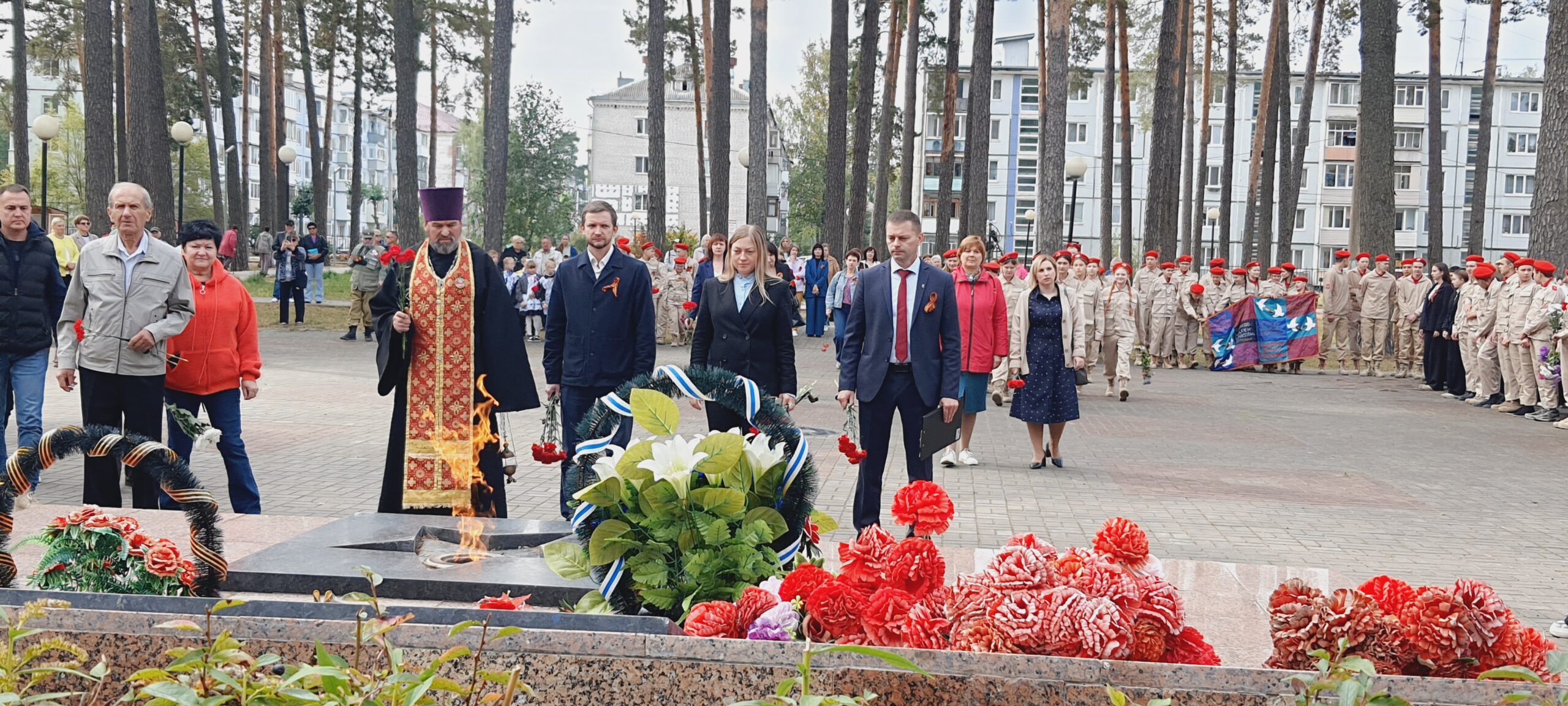 В день освобождения Брянщины от немецко-фашистских захватчиков в Сельцо прошел митинг