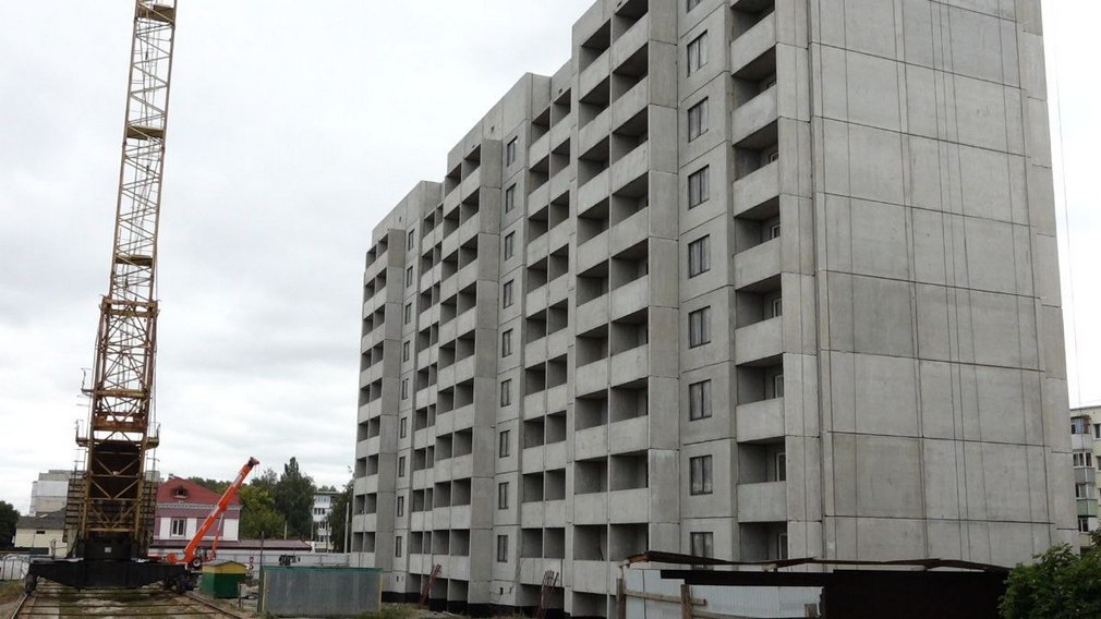 В городе Брянске возводят жилье в рамках инвестиционных проектов