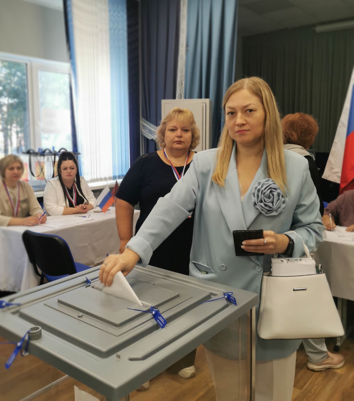 Жители Сельцо активно участвуют в голосовании