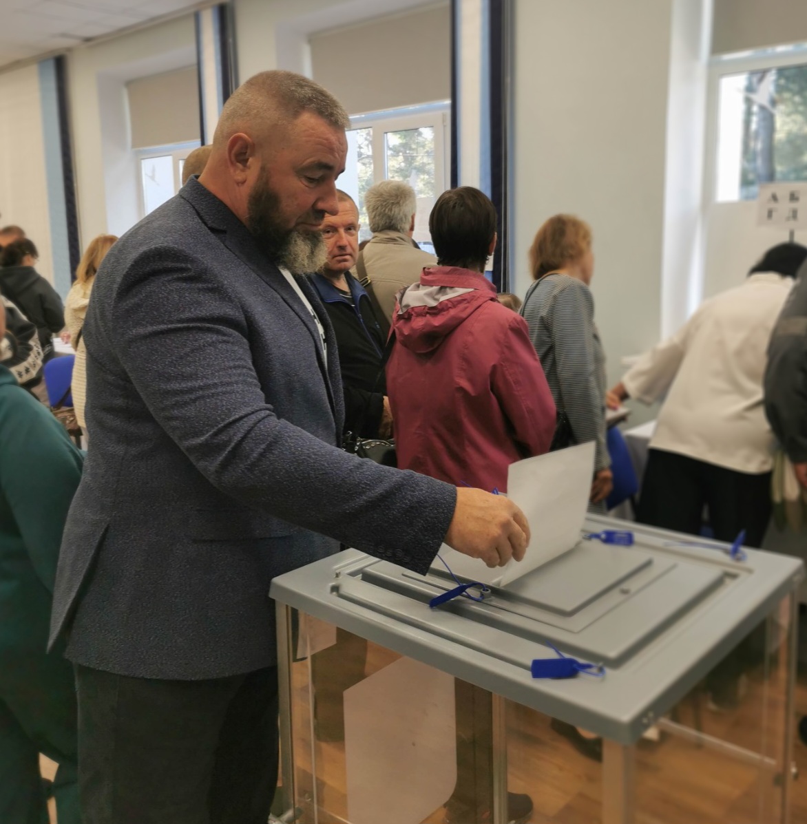 Активный участник проекта ОНФ из Сельцо проголосовал на выборах губернатора