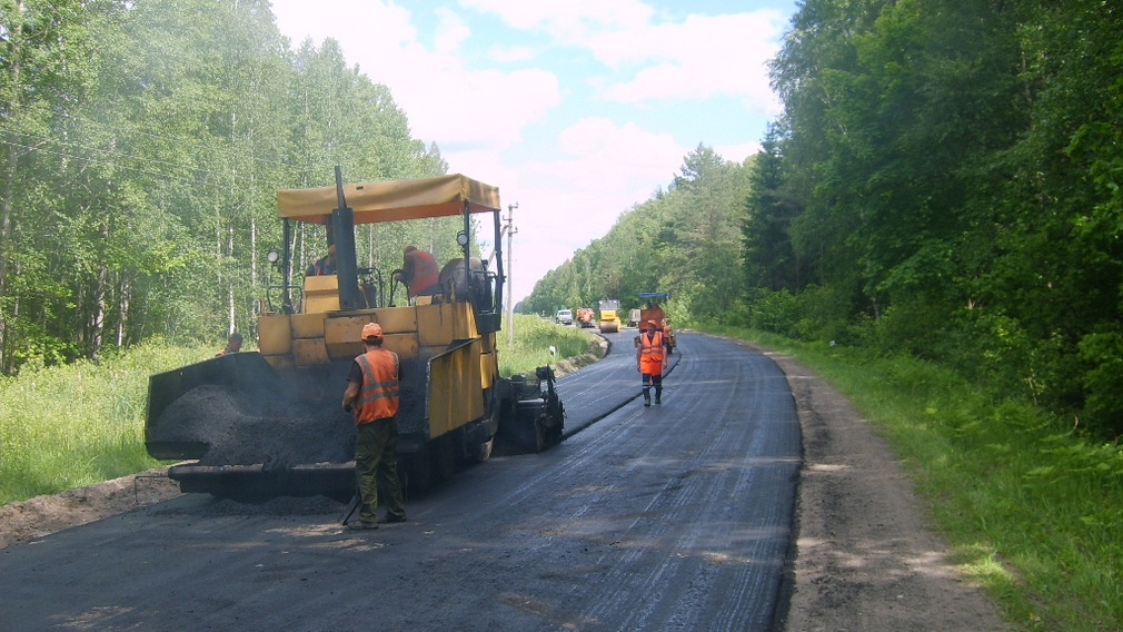 В Брянской области отремонтированы участки дороги Клетня-Алексеевка