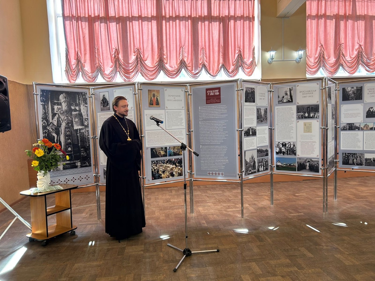 В Сельцо состоялось открытие выставки «Кто ны разлучит от любве Божия»