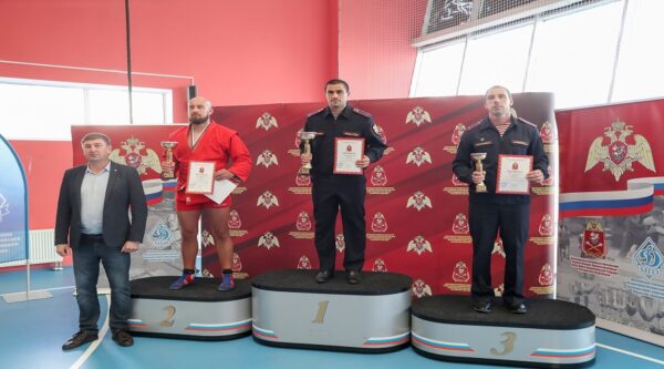 Брянские росгвардейцы стали победителями чемпионата Центрального округа Росгвардии по самбо и боевому самбо