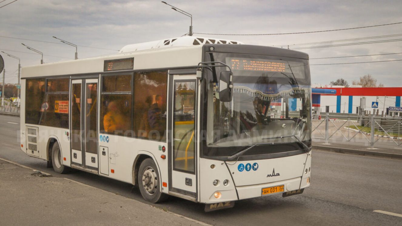 Автобусный парк города Брянска пополнят новыми машинами большого класса в 2026 году