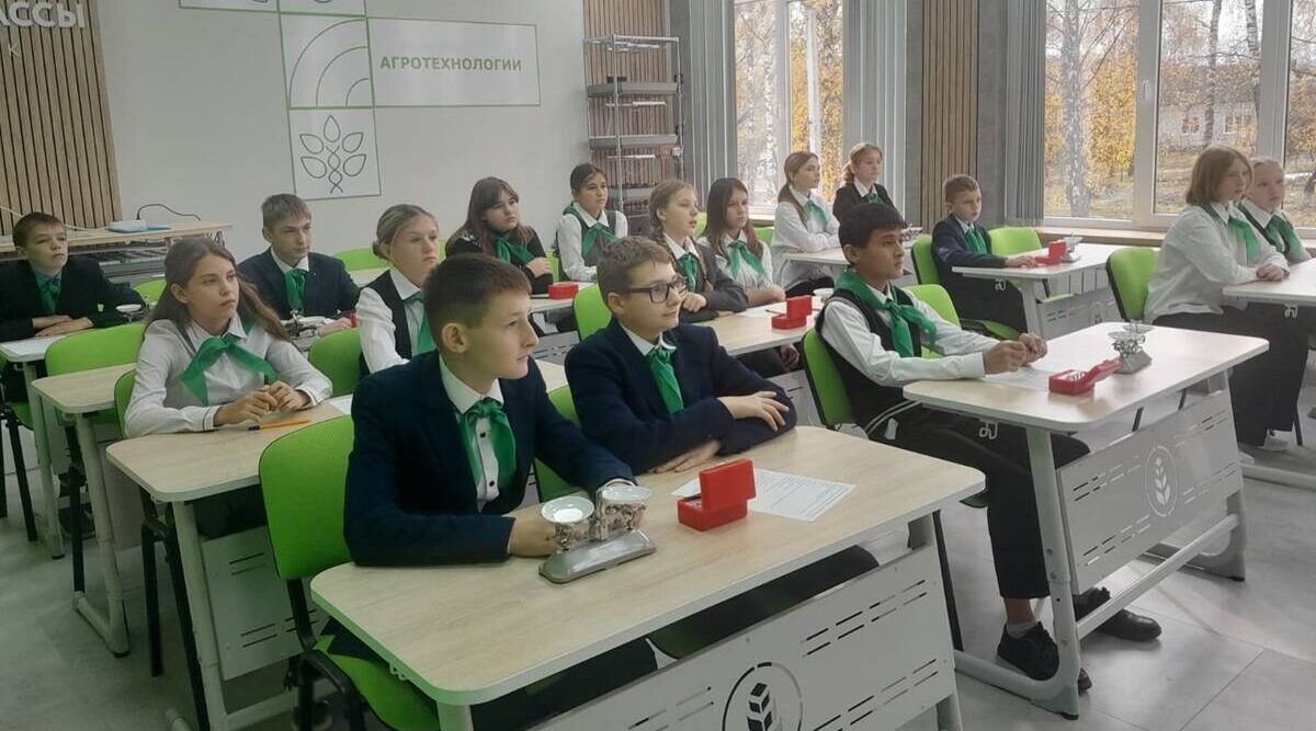 В Краснооктябрьской школе Стародубского округа открылся агрокласс