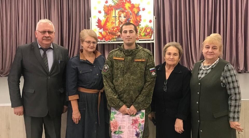 В сельцовской школе прошла встреча с участником СВО