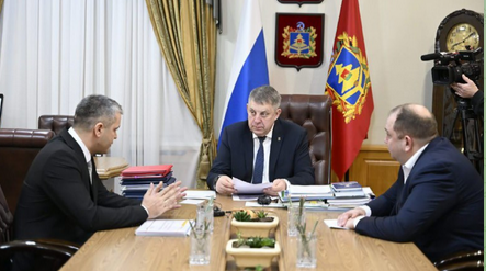 Губернатор встретился с новым генеральным директором ООО «Жуковский веломотозавод»