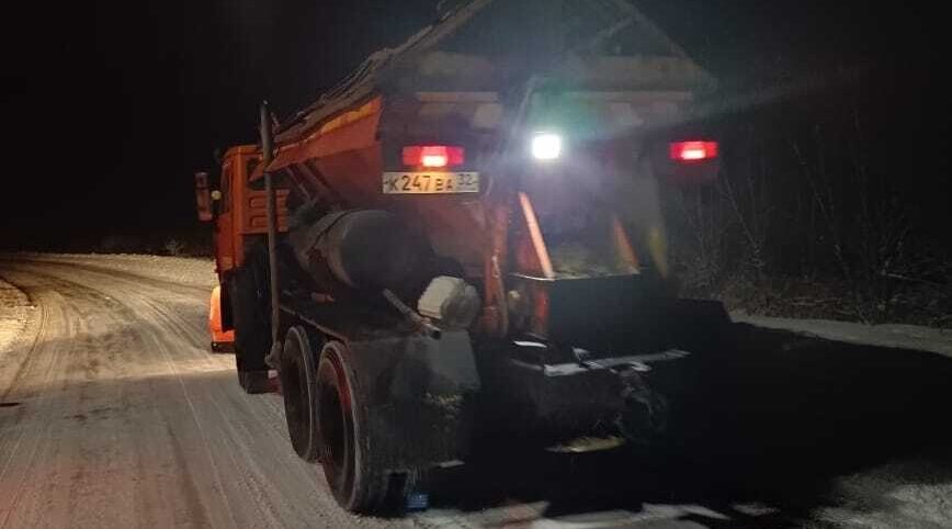 На Брянщине продолжается ликвидация последствий снегопада