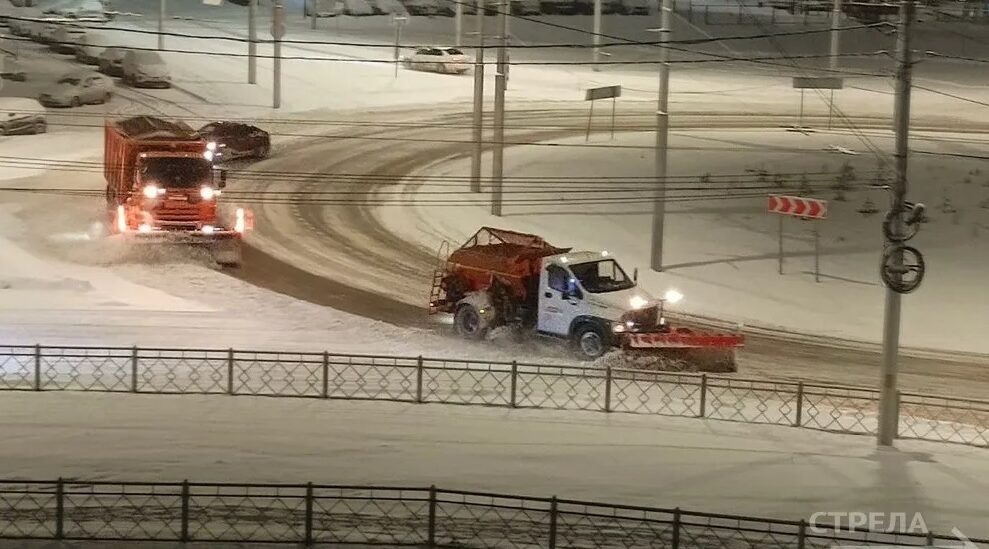 В Брянске за прошедшие сутки убрано 640 т снега
