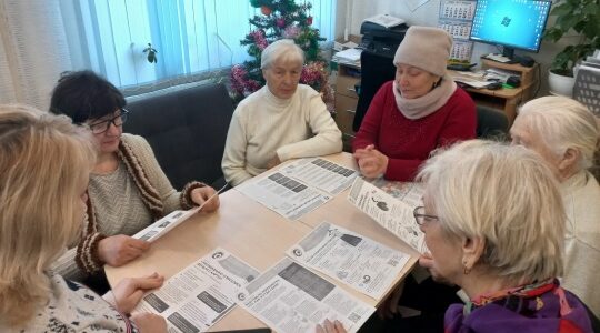 Участницы сельцовского клуба «Активное долголетие» присоединились к просветительской эстафете