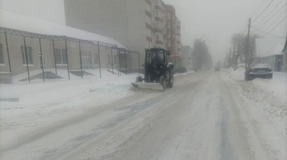 В Карачевском районе Брянщины усилили режим борьбы со снегом