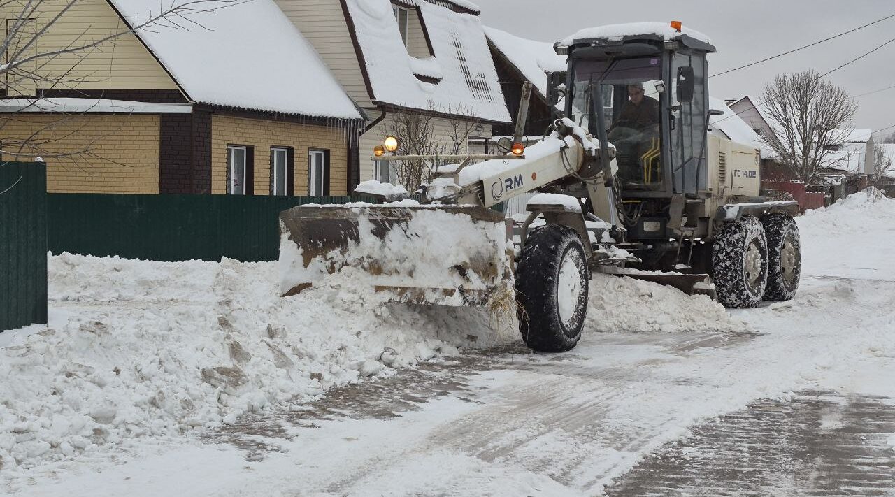 Максим Гришков рассказал о ликвидации в Сельцо последствий снежной стихии
