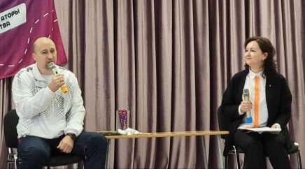 Сельцовские школьники встретились с чемпионом