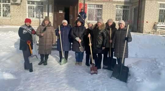 Сотрудники соцзащиты города Сельцо присоединились к санитарной пятнице